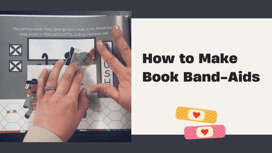 How to Make Book Band-Aids - littlelionhistory