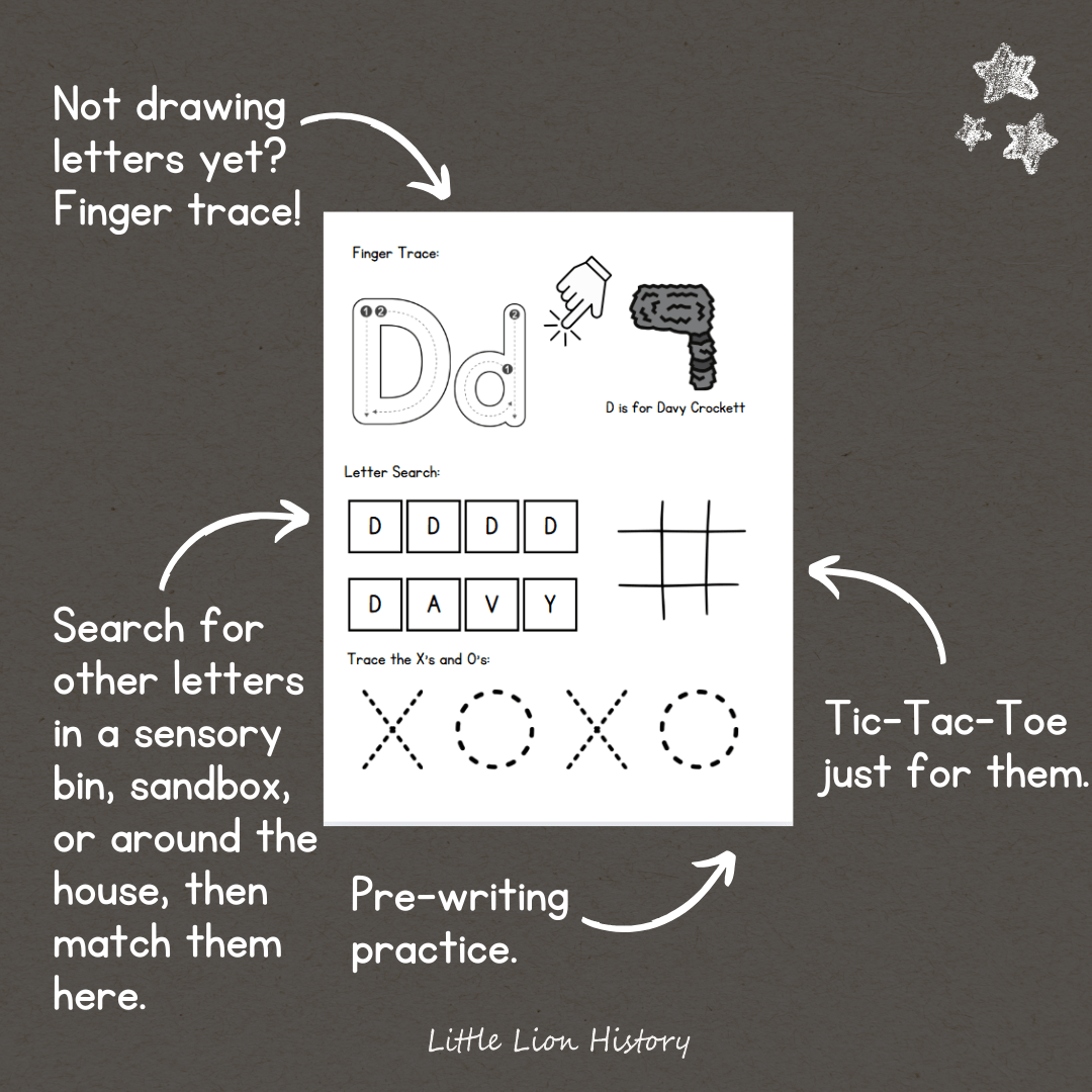 Exploring History from A - Z Tiny Tot Edition - littlelionhistory