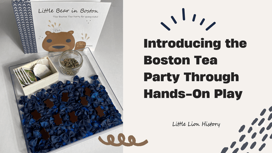 Boston Tea Party Sensory Bin for Preschool and Early Elementary - littlelionhistory