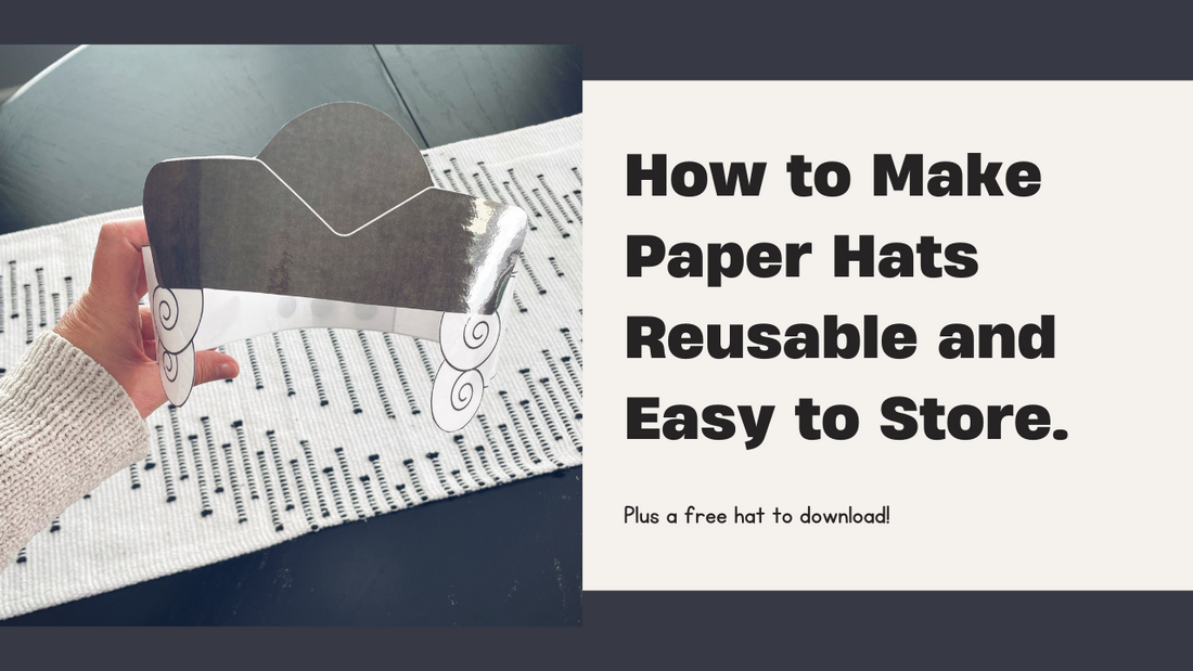 How to Make Paper Hats Reusable and Easy to Store