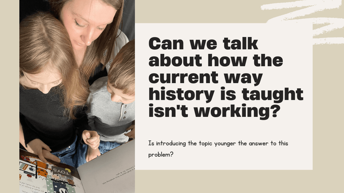 Can we talk about how the current way history is taught isn't working? - littlelionhistory