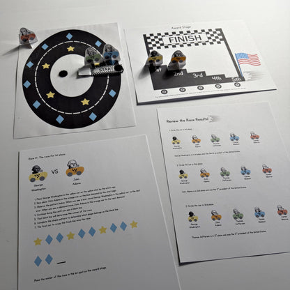 Presidential Race: An Ordinal Numbers & Pattern Recognition Game - littlelionhistory