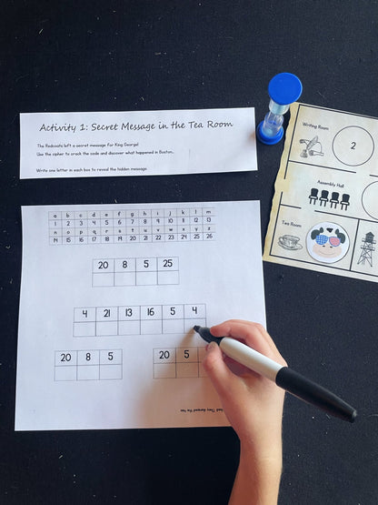 Operation Liberty: 4th of July Escape Room for Kids - littlelionhistory