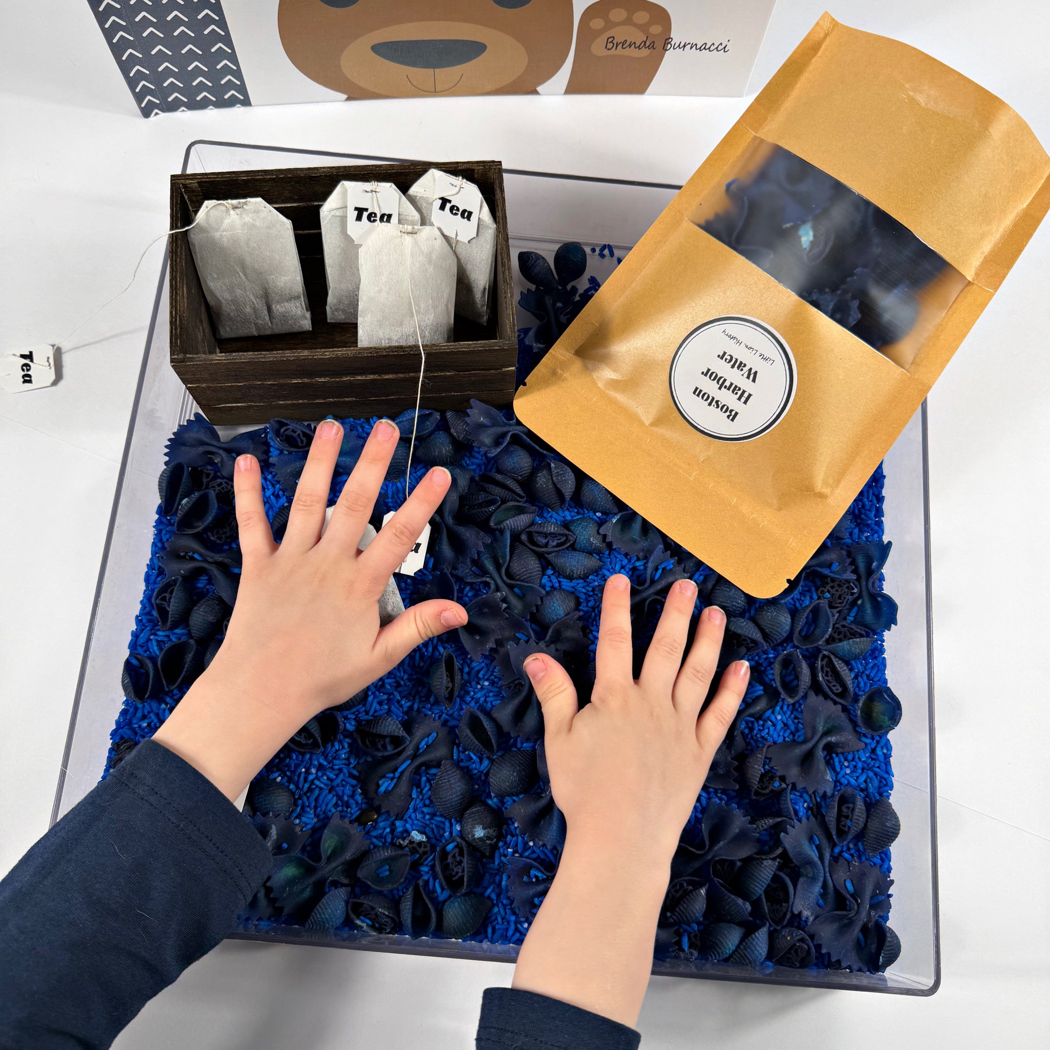 The Boston Tea Party Sensory Filler