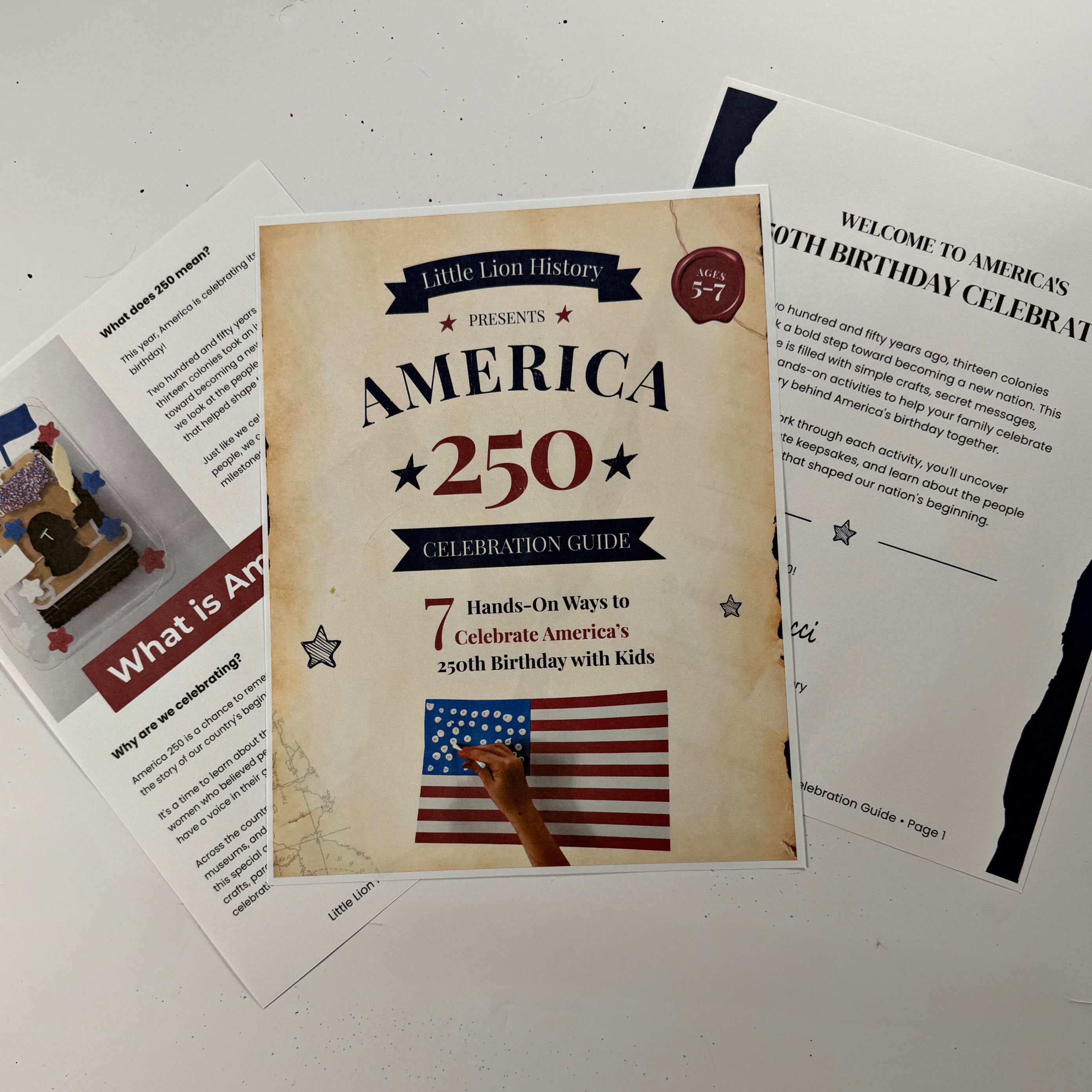 America 250 Celebration Guide: 7 Hands-On History Activities for Kids