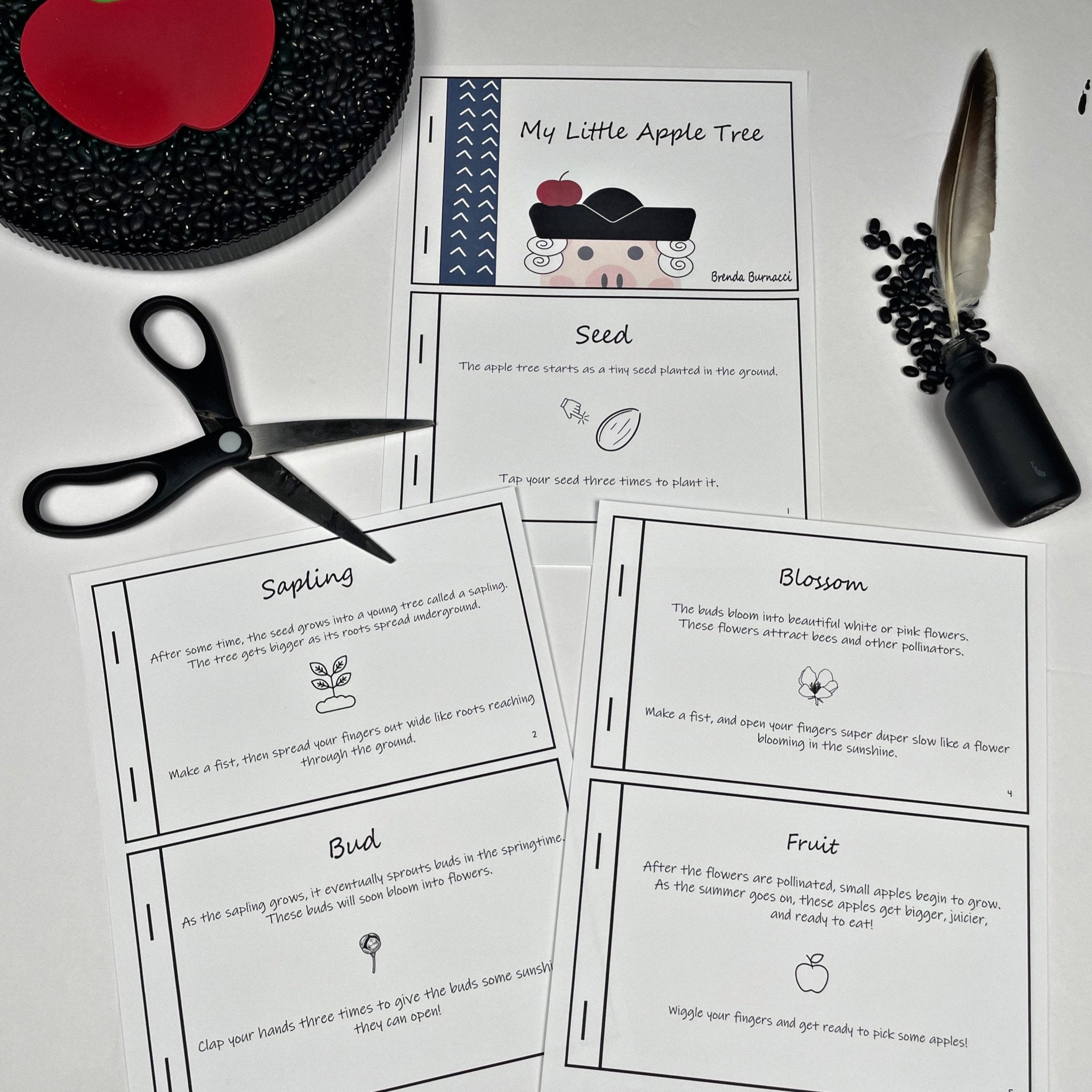 Apple Adventures: A Colonial History Activity Pack - littlelionhistory