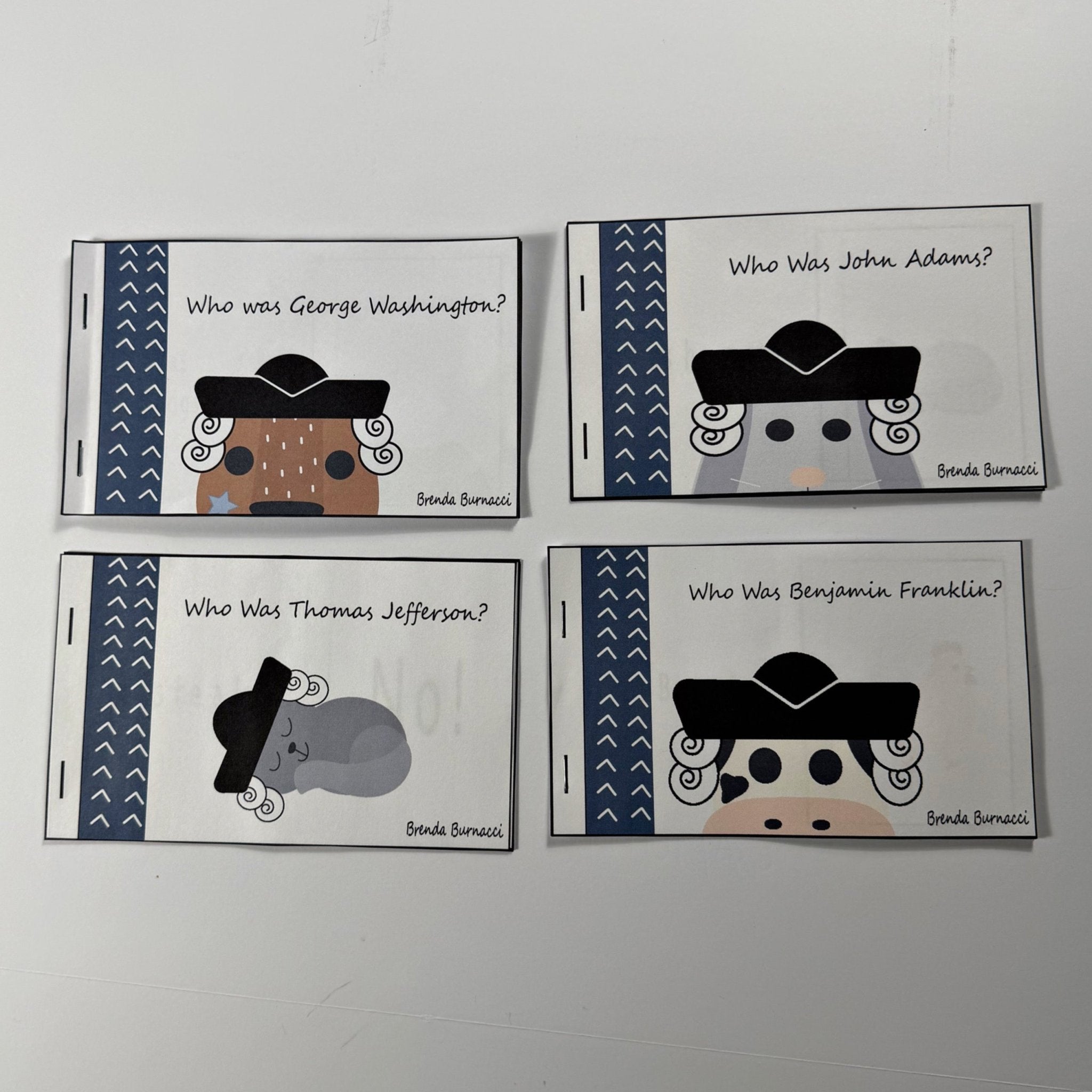 Cub Club Readers: Founding Fathers | Beginning Decodable History Readers - littlelionhistory