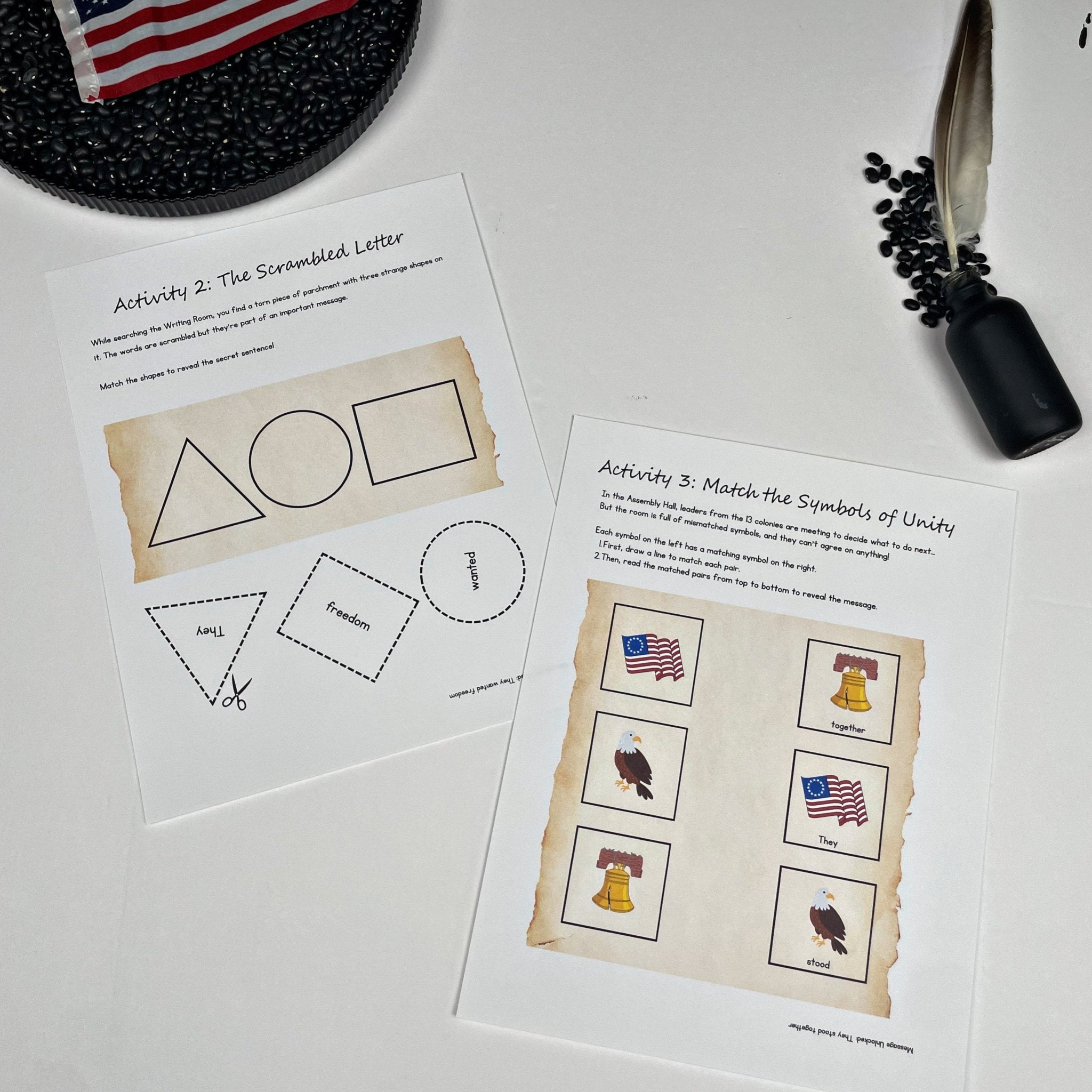 Operation Liberty: A 4th of July Escape Room for Kids Ages 5–7 - littlelionhistory