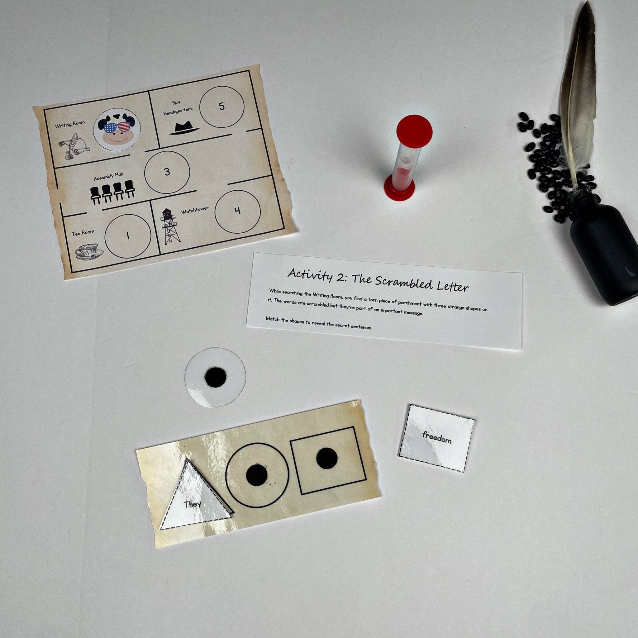 Operation Liberty: 4th of July Escape Room for Kids - littlelionhistory