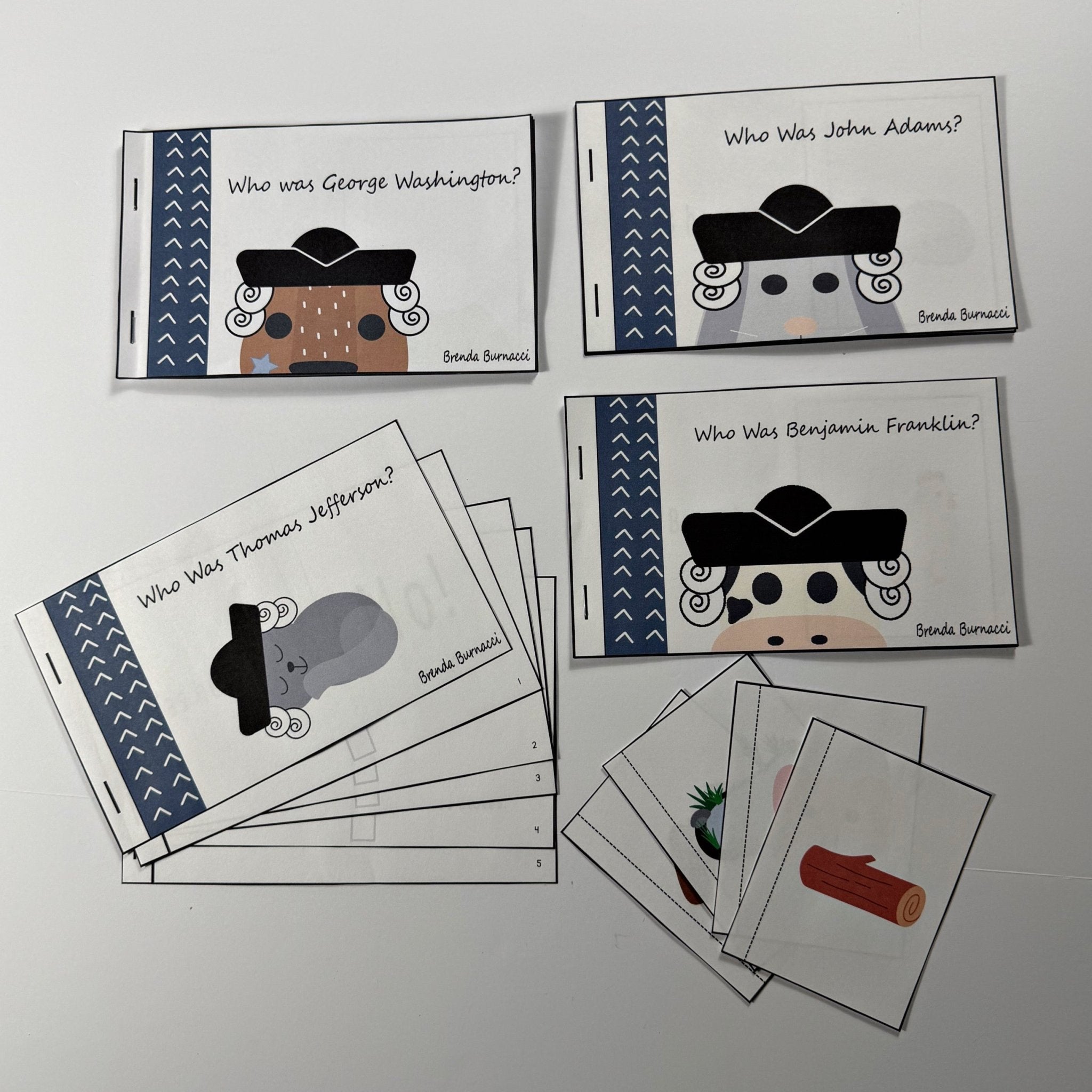 Cub Club Readers: Founding Fathers | Beginning Decodable History Readers - littlelionhistory