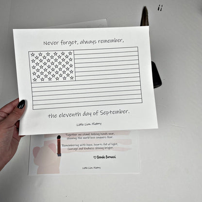 Explaining Patriot Day to Little Hearts (Free Printable) - littlelionhistory