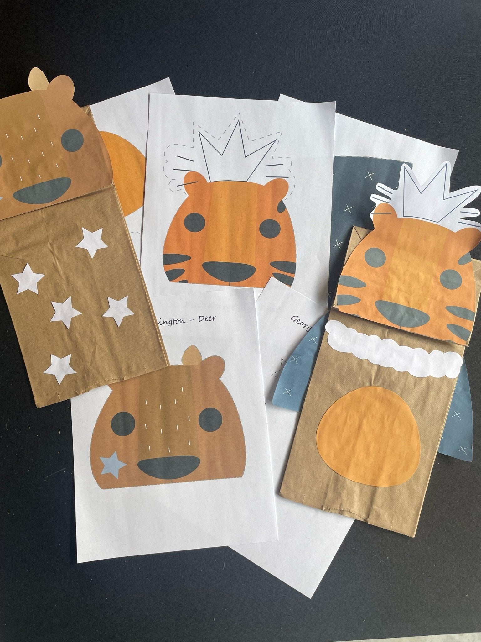 Little Lion Puppet Crew – Free Printable Sampler (2 Puppets Included!) - littlelionhistory