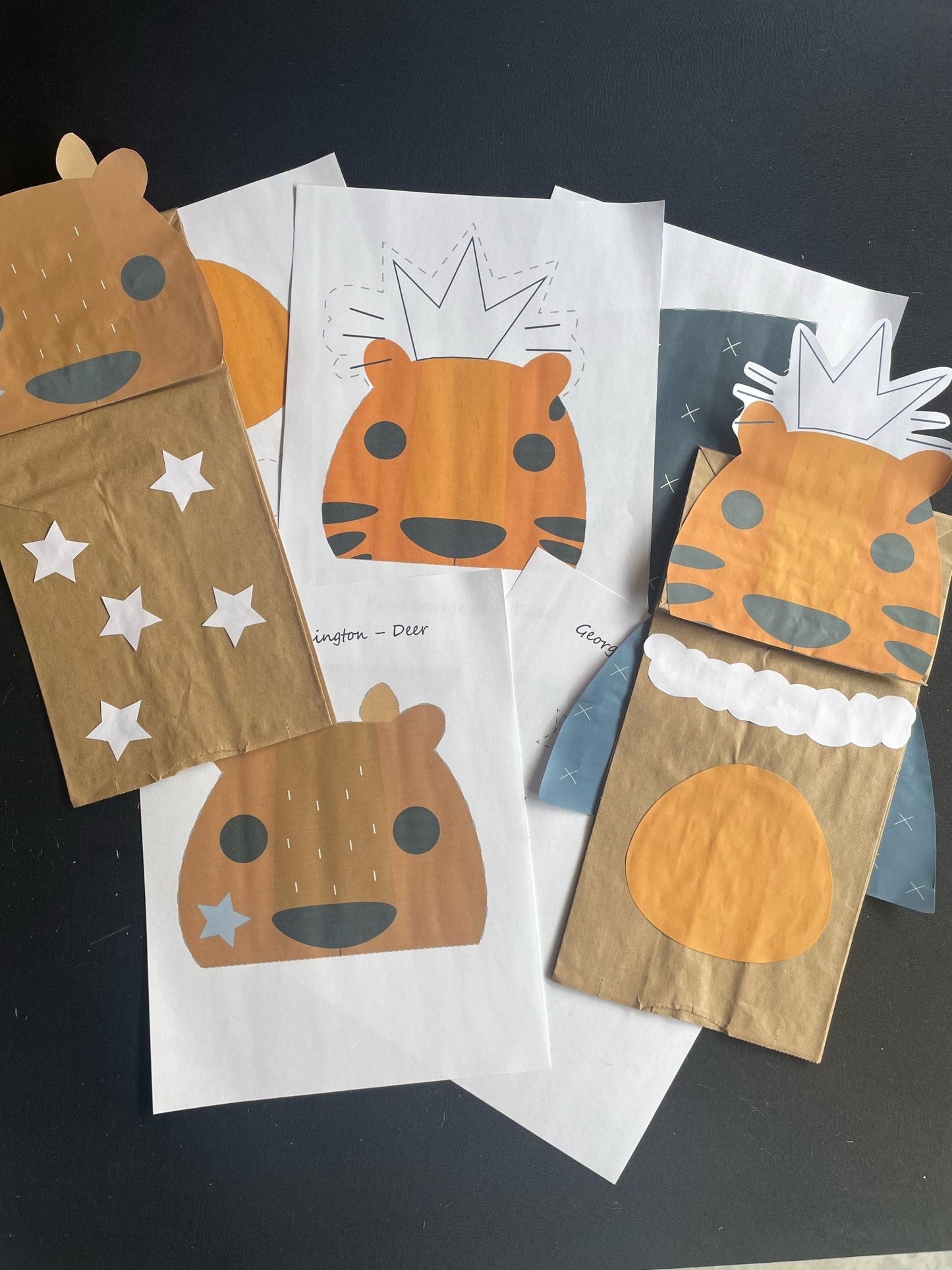 Little Lion Puppet Crew – Free Printable Sampler (2 Puppets Included!) - littlelionhistory