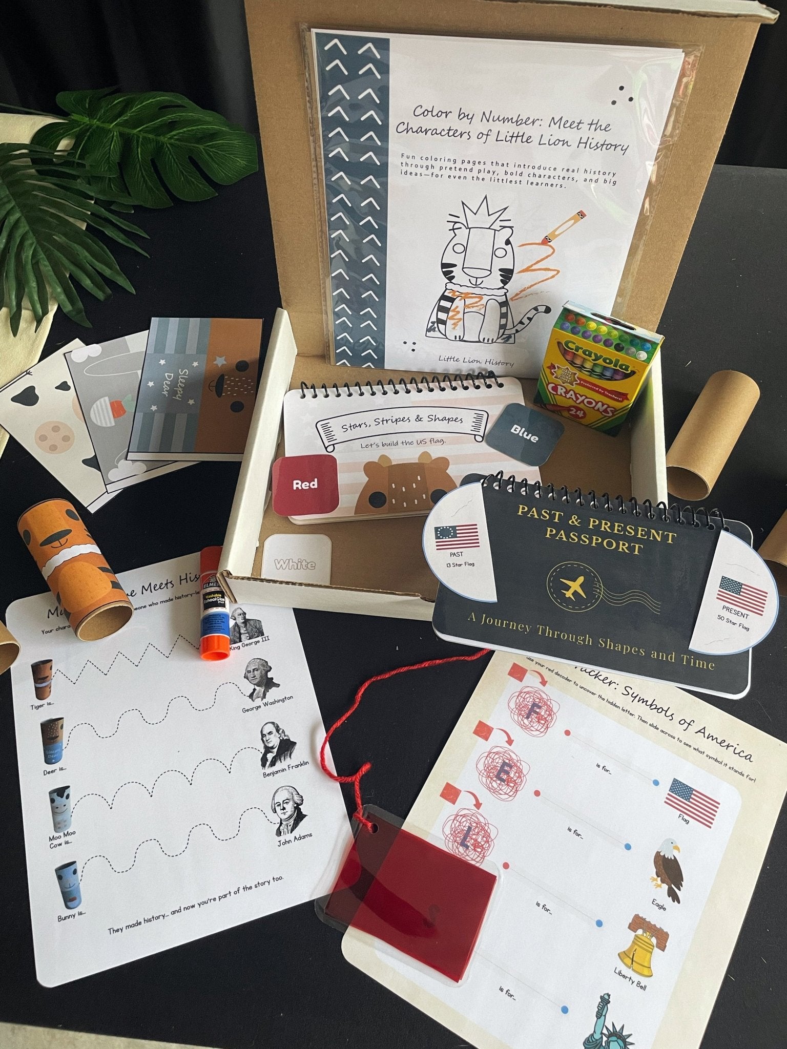 Past & Play: A Toddler History Box - littlelionhistory