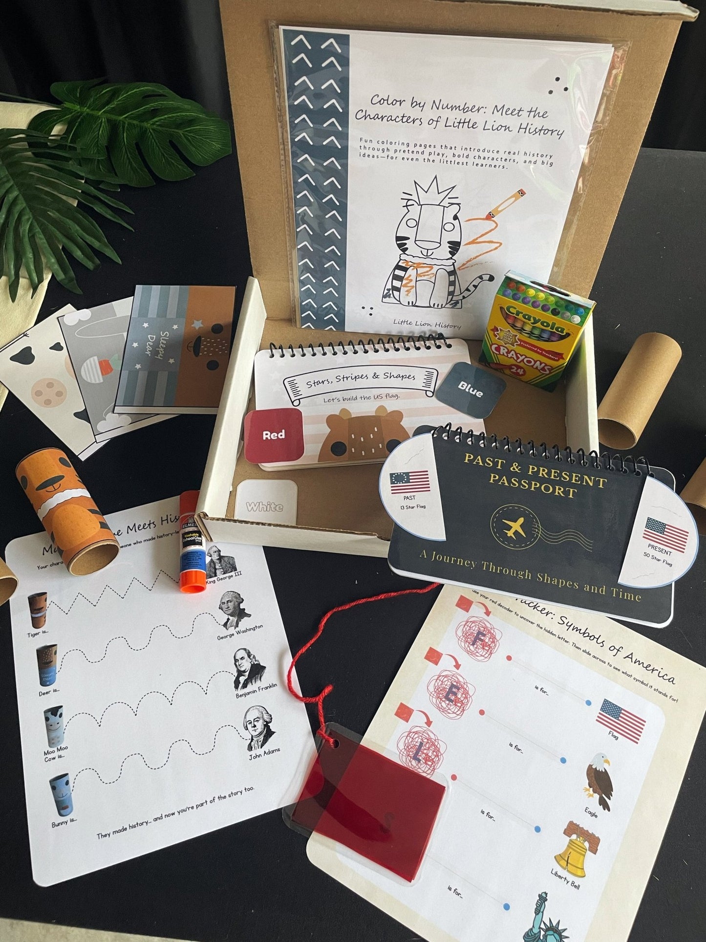 Past & Play: A Toddler History Box - littlelionhistory
