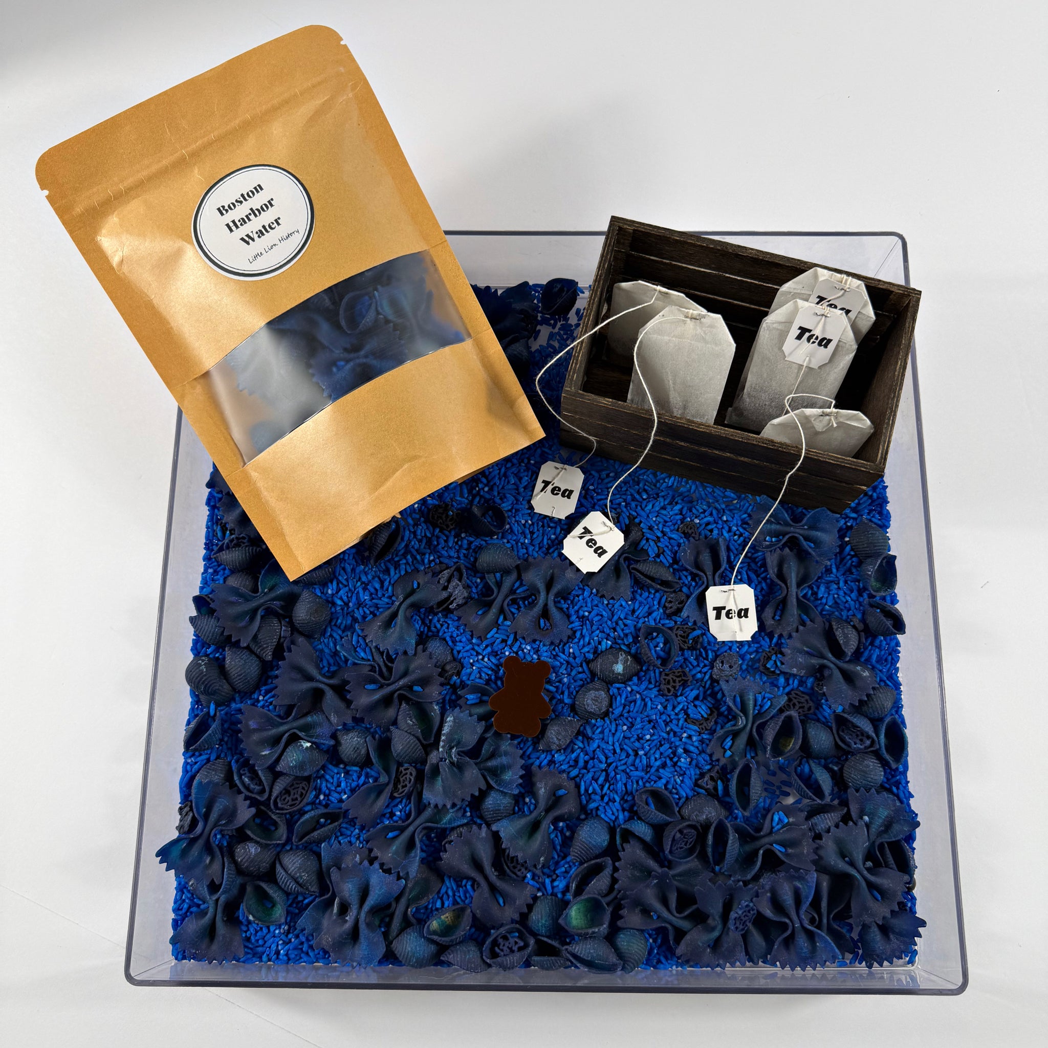 The Boston Tea Party Sensory Filler