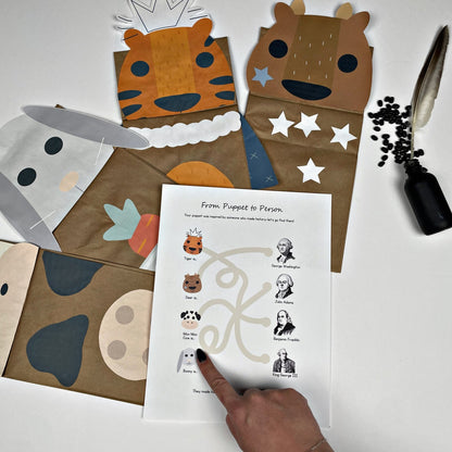 Little Lion Puppet Crew – Print & Play Edition - littlelionhistory