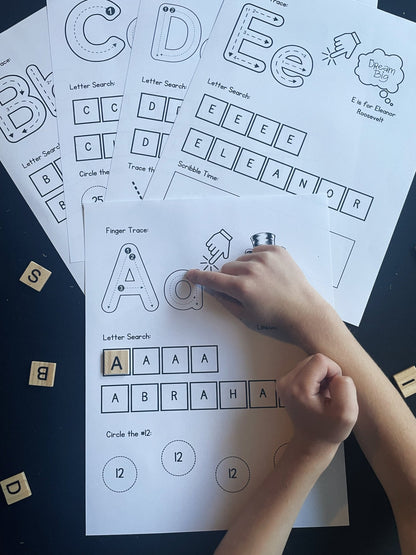 Exploring History from A - Z Tiny Tot Edition - littlelionhistory