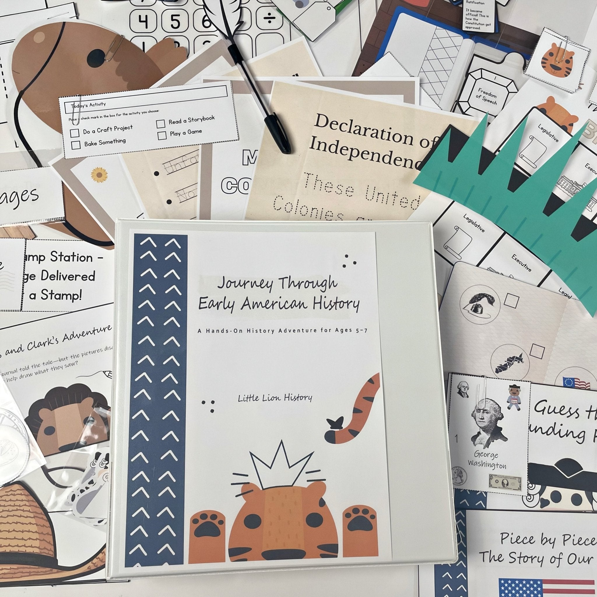 The Journey Binder: Printed, Prepped & Ready to Go - littlelionhistory