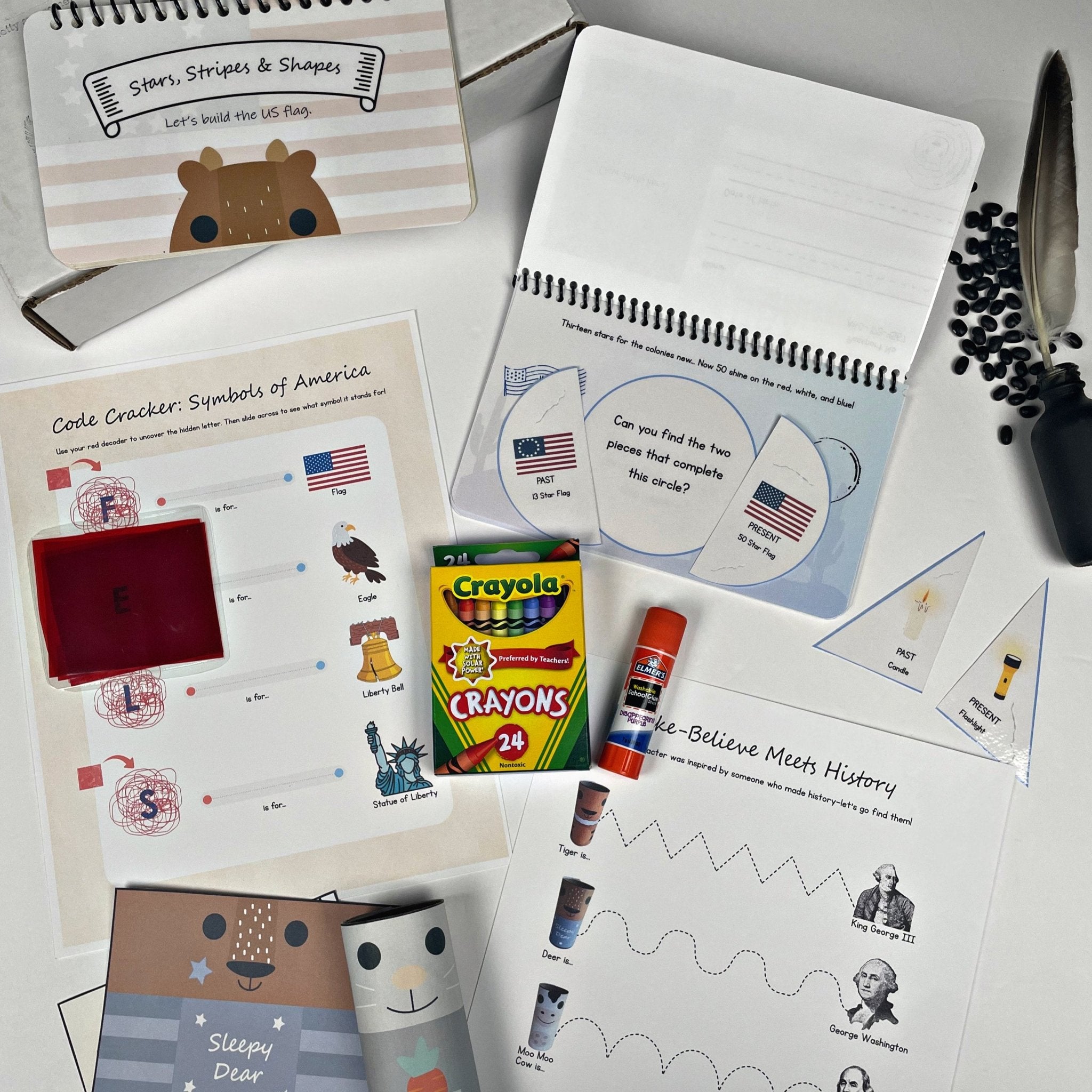 Past & Play: A Toddler History Box - littlelionhistory