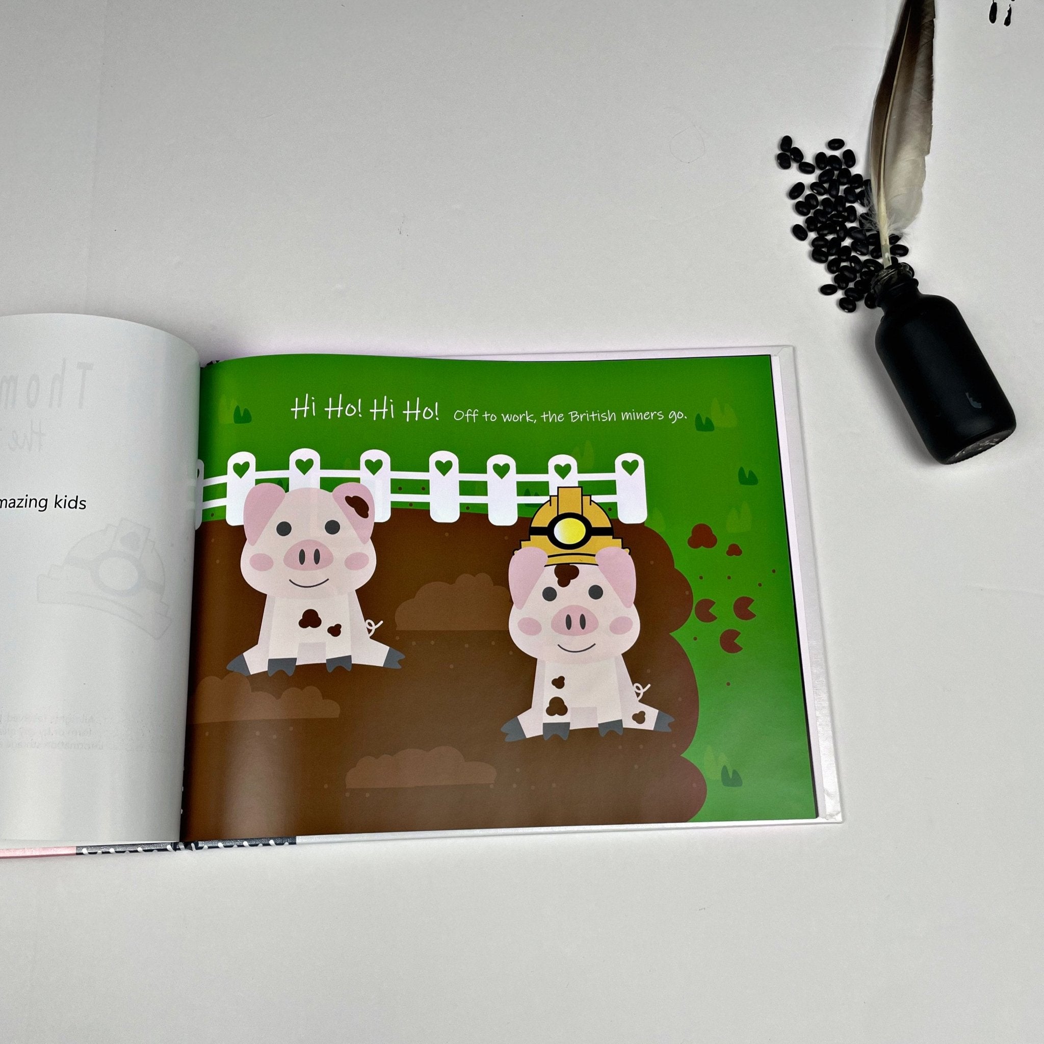 Thomas and James the Two Inventor Pigs (The Industrial Revolution for young kids!!) - littlelionhistory