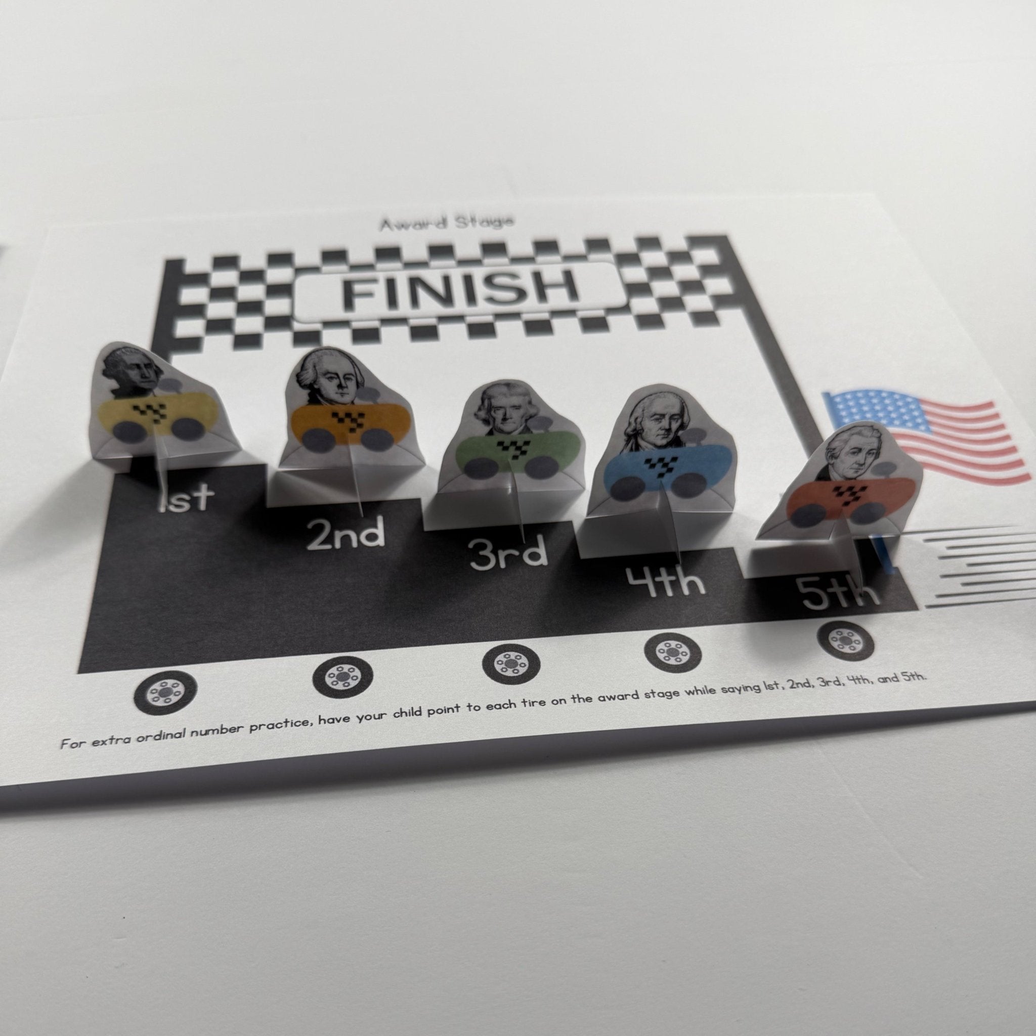 Presidential Race: An Ordinal Numbers & Pattern Recognition Game - littlelionhistory