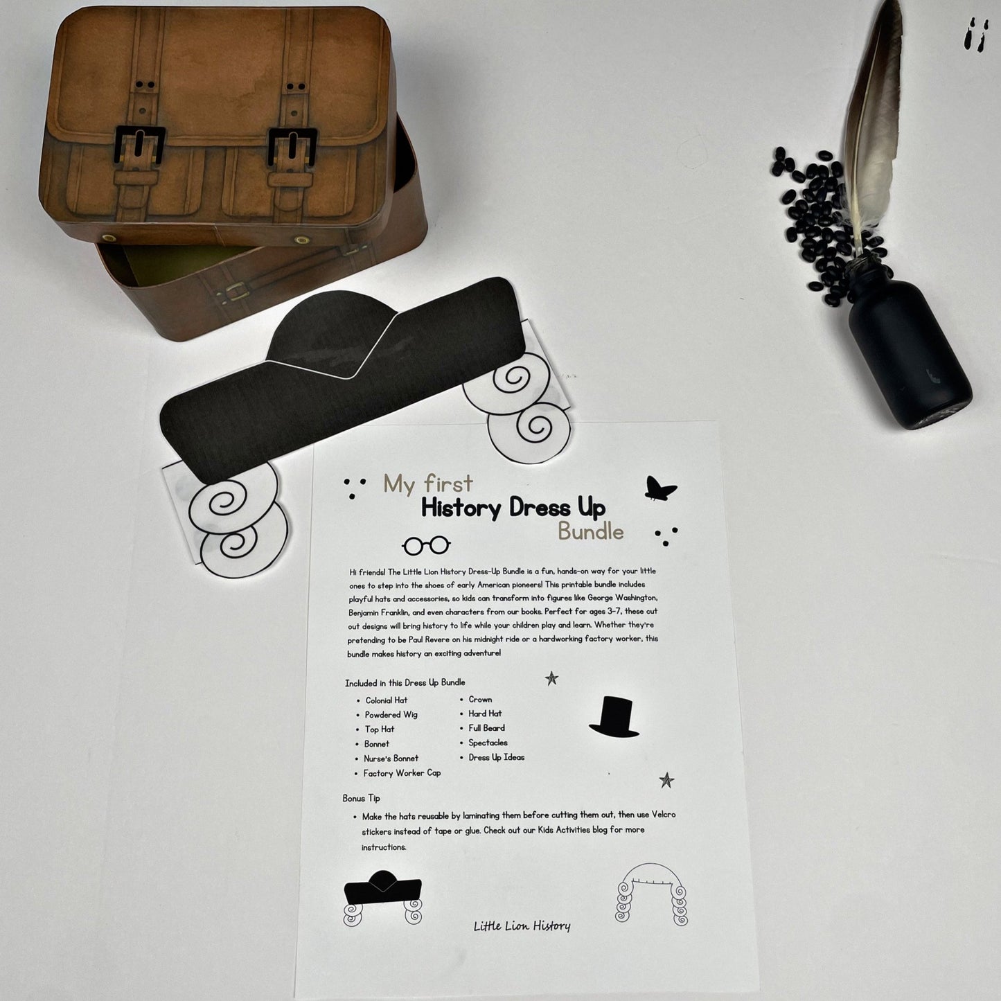 History Dress Up Bundle - littlelionhistory