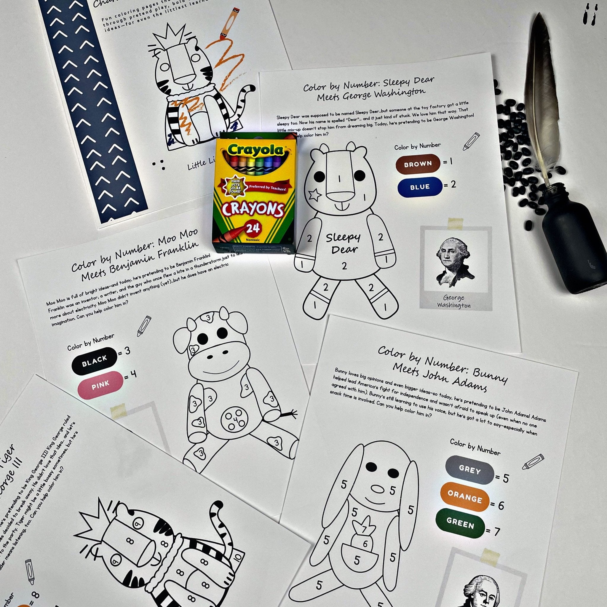 Past & Play: A Toddler History Box - littlelionhistory