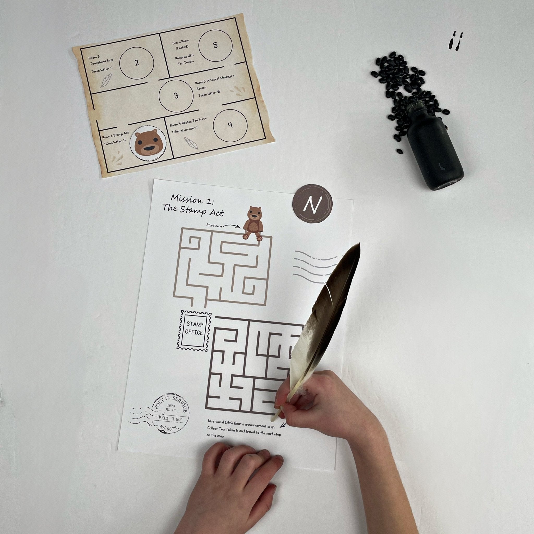 Operation Tea Drop: A Boston Tea Party Escape Room - littlelionhistory