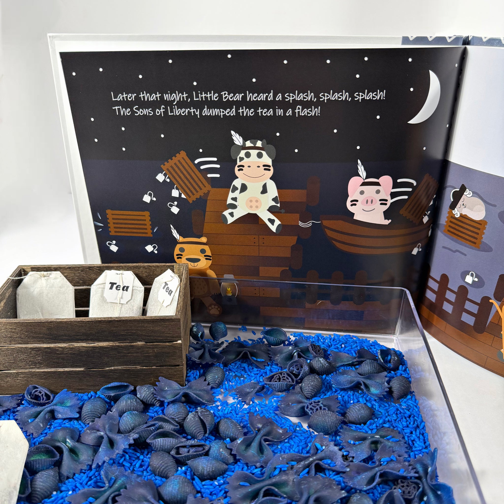 Little Bear in Boston Book & Sensory Play Kit