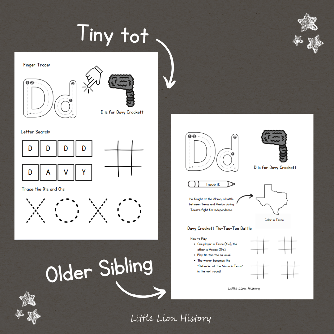 Exploring History from A-Z Tiny Tot Edition