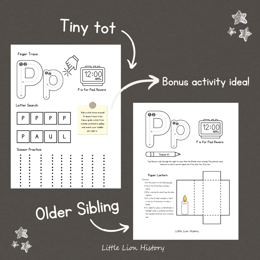 Exploring History from A-Z Tiny Tot Edition