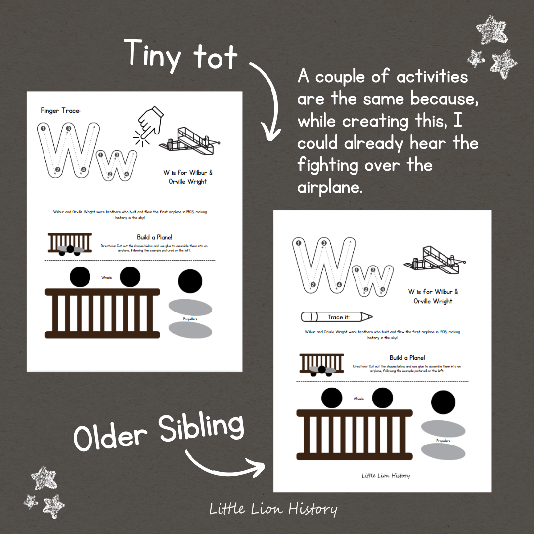 Exploring History from A-Z Tiny Tot Edition