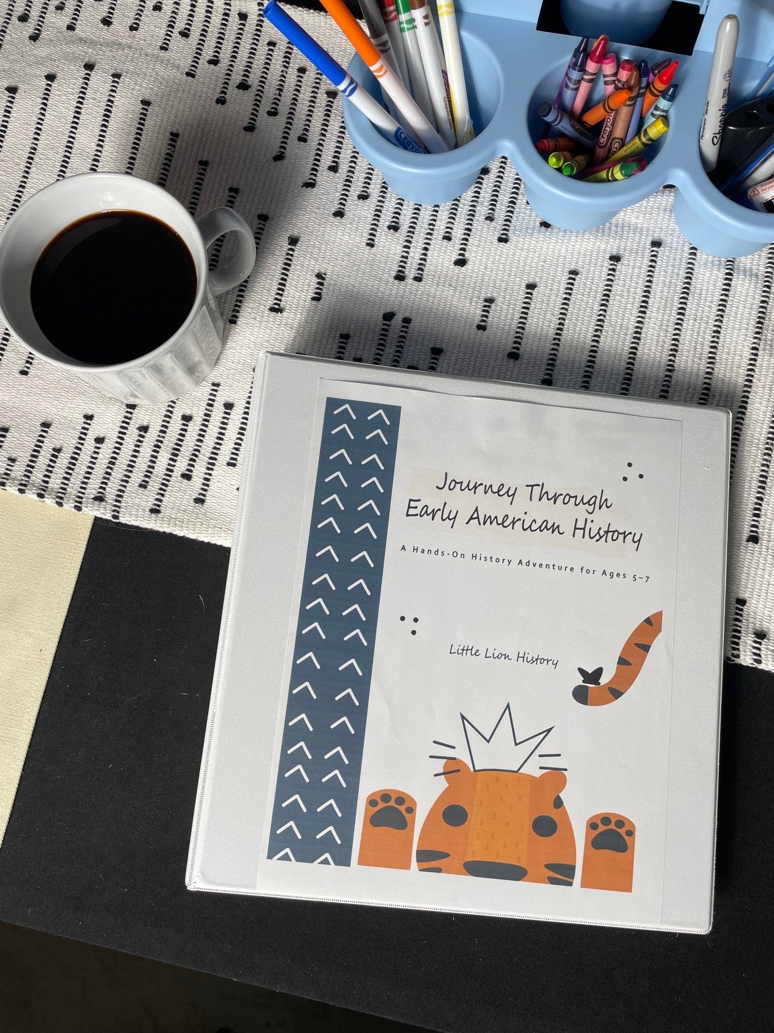 The Journey Binder: Printed, Prepped & Ready to Go - littlelionhistory