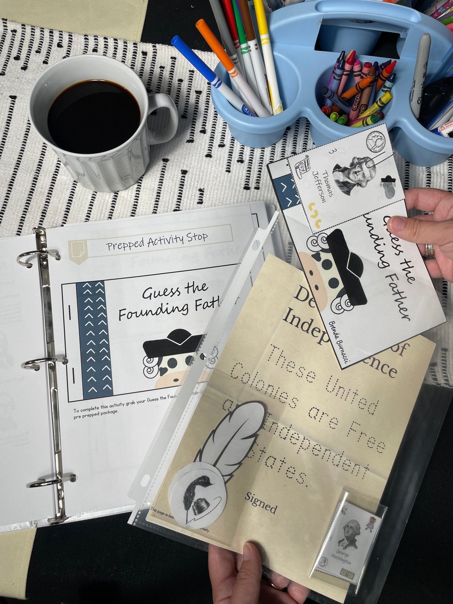 The Journey Binder: Printed, Prepped & Ready to Go - littlelionhistory