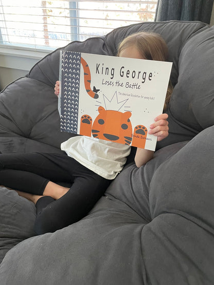 King George Loses the Battle (The American Revolution for young kids!!) - littlelionhistory