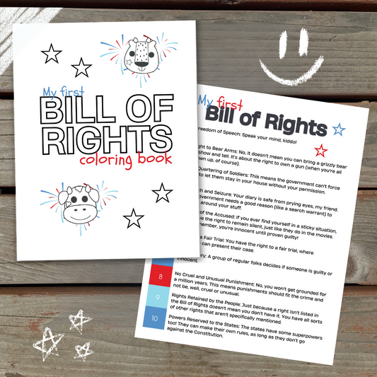 My First Bill of Rights Coloring Book