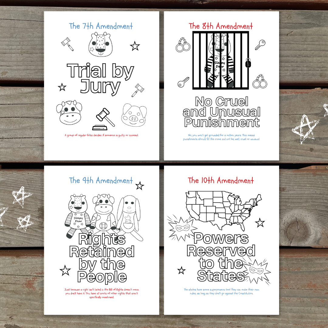 My First Bill of Rights Coloring Book